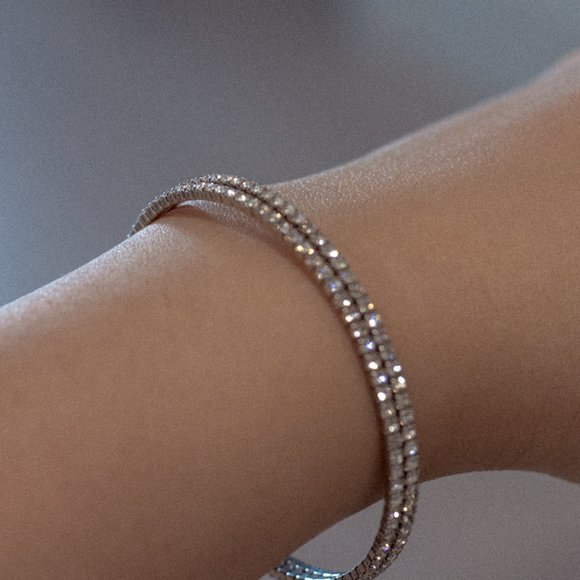 Caroline Mini Pavé Bracelet - Picture 6 of 6